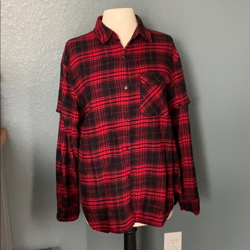 NWOT plaid shirt